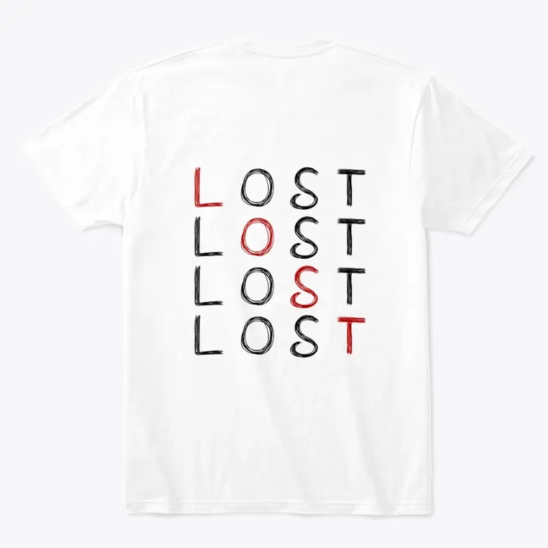 L O S T - white